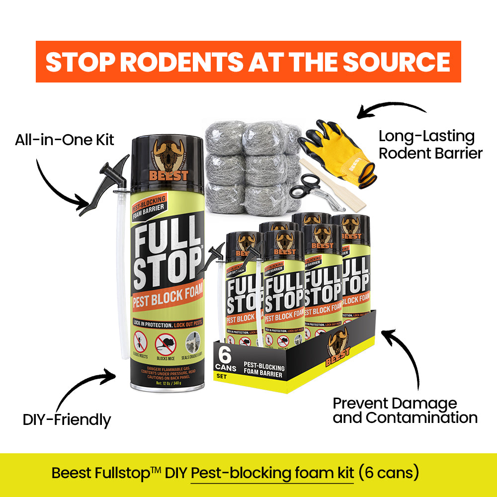 BEEST FullStop™ Pest Block Foam