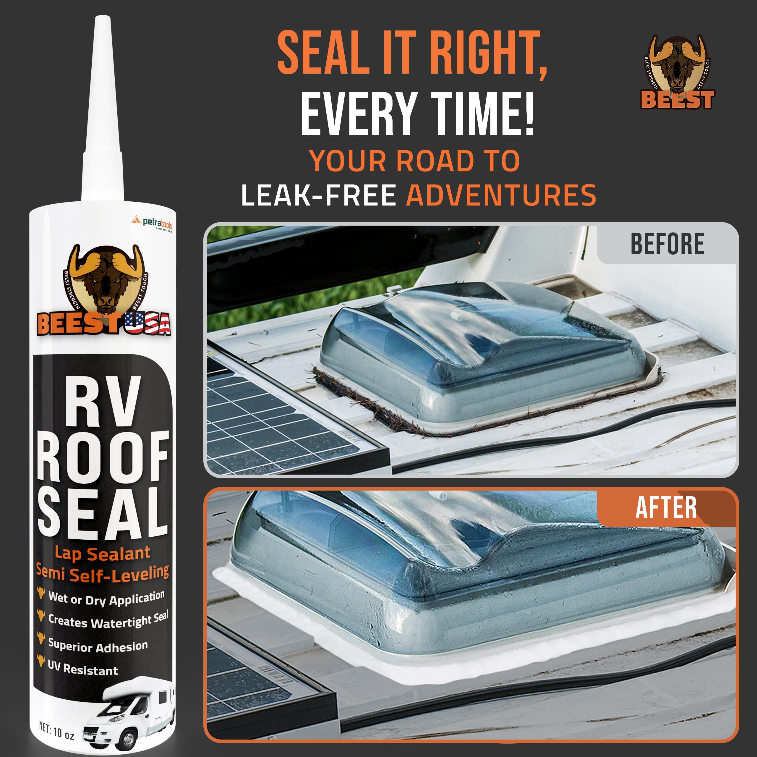 BEEST Lap Sealant (Semi Self-Leveling Tube)