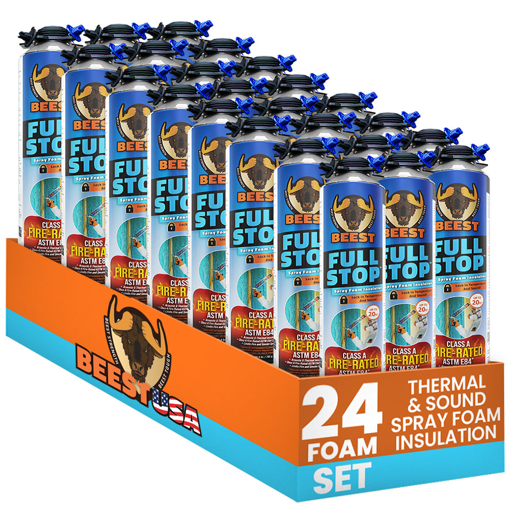 24 Pack - FullStop Foam Insulation Cans