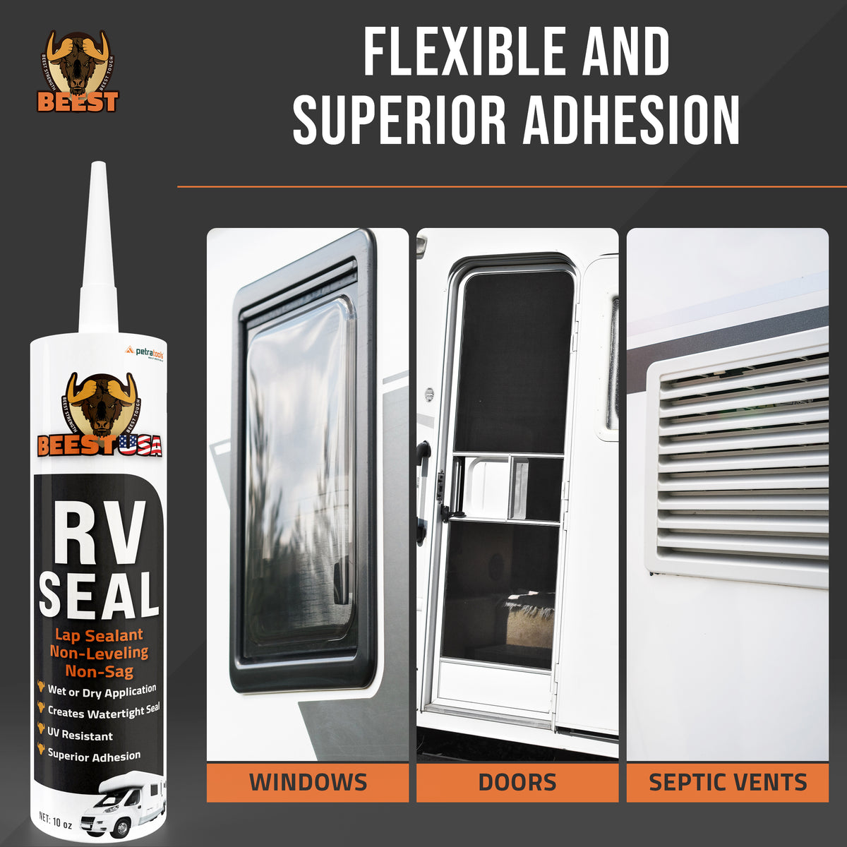 BEEST Lap Sealant (Non-Leveling Tube)