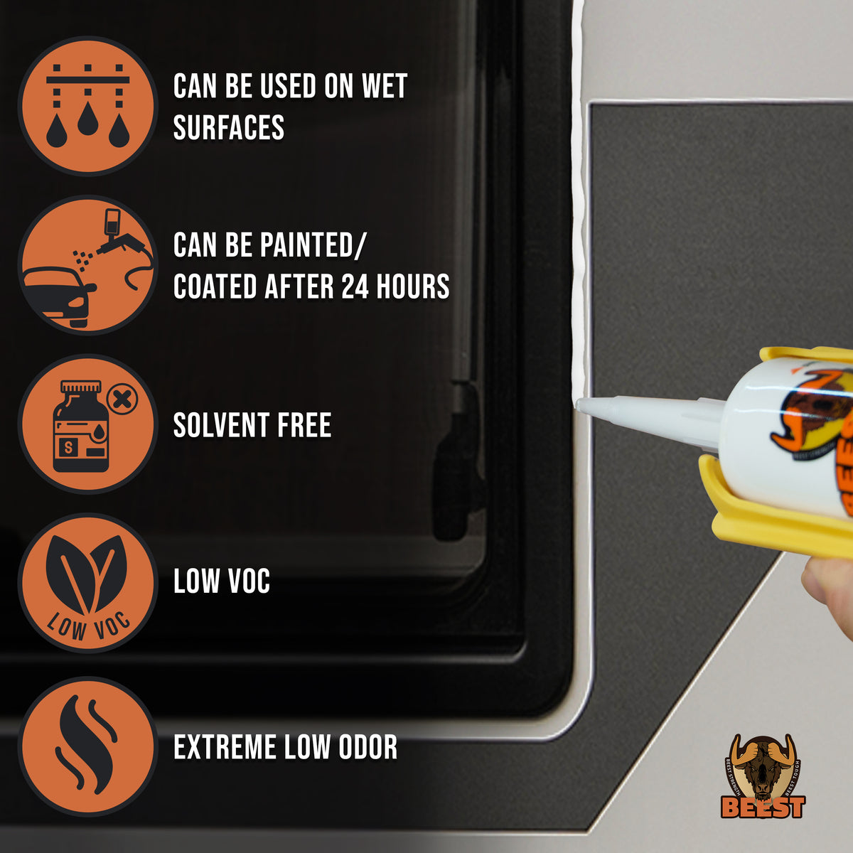 BEEST Lap Sealant (Non-Leveling Tube)