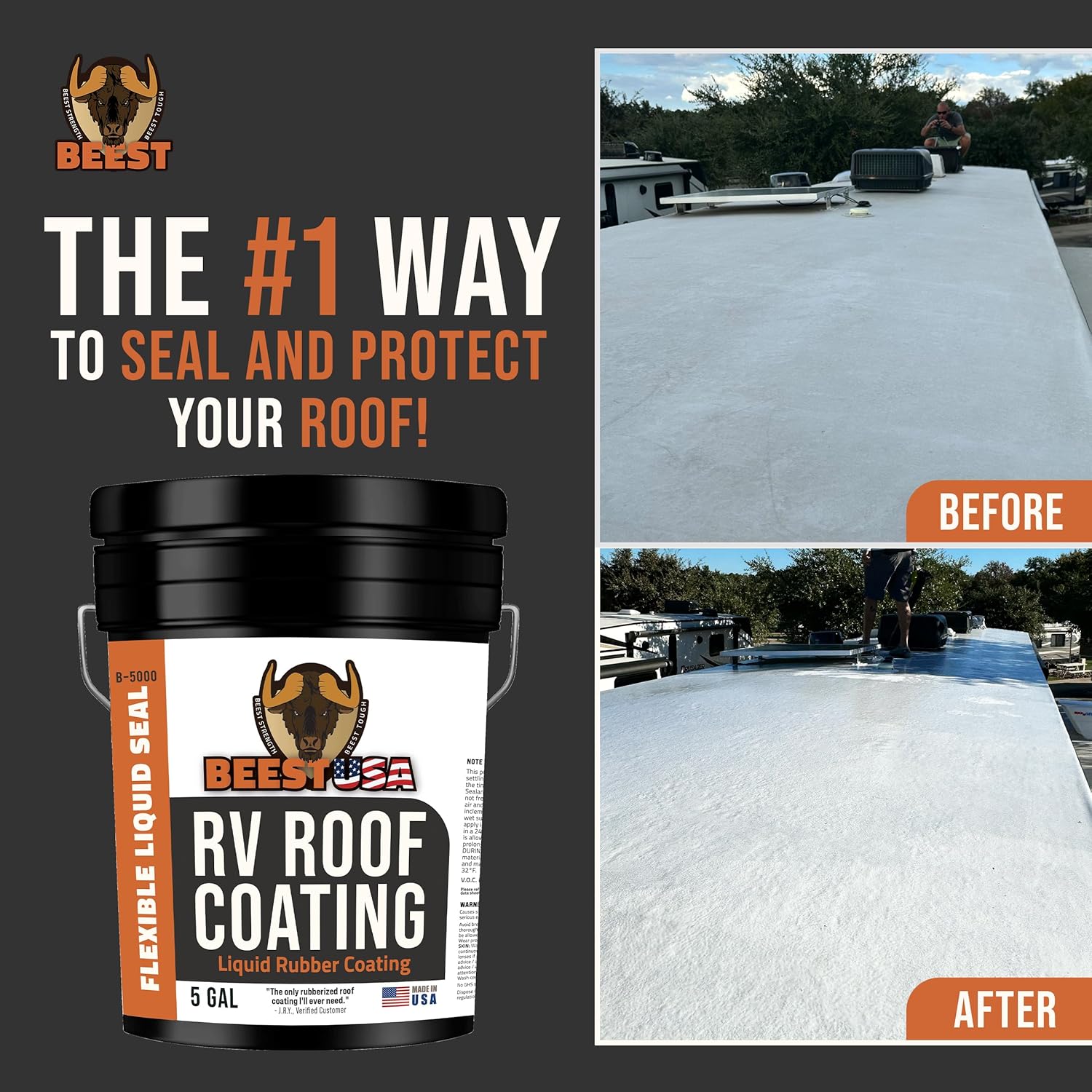BEEST RV Ultimate Roof Repair Kit