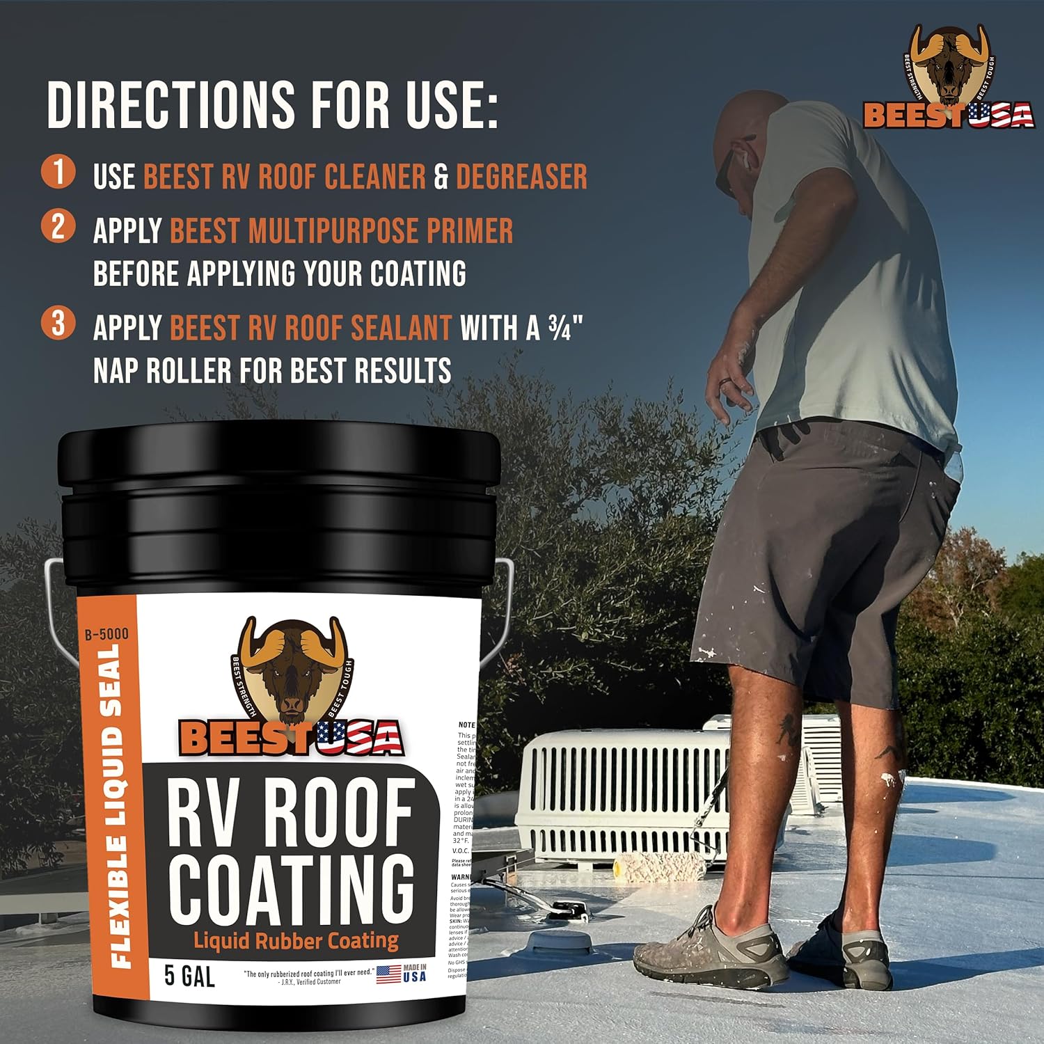 BEEST RV Ultimate Roof Repair Kit