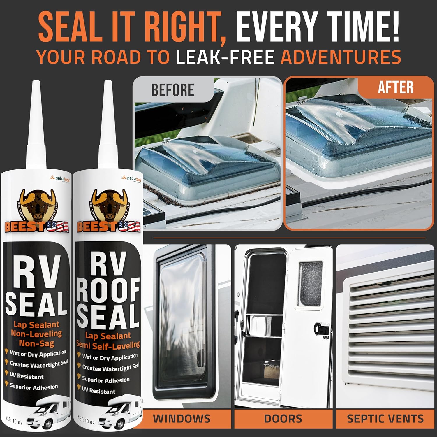 BEEST RV Ultimate Roof Repair Kit
