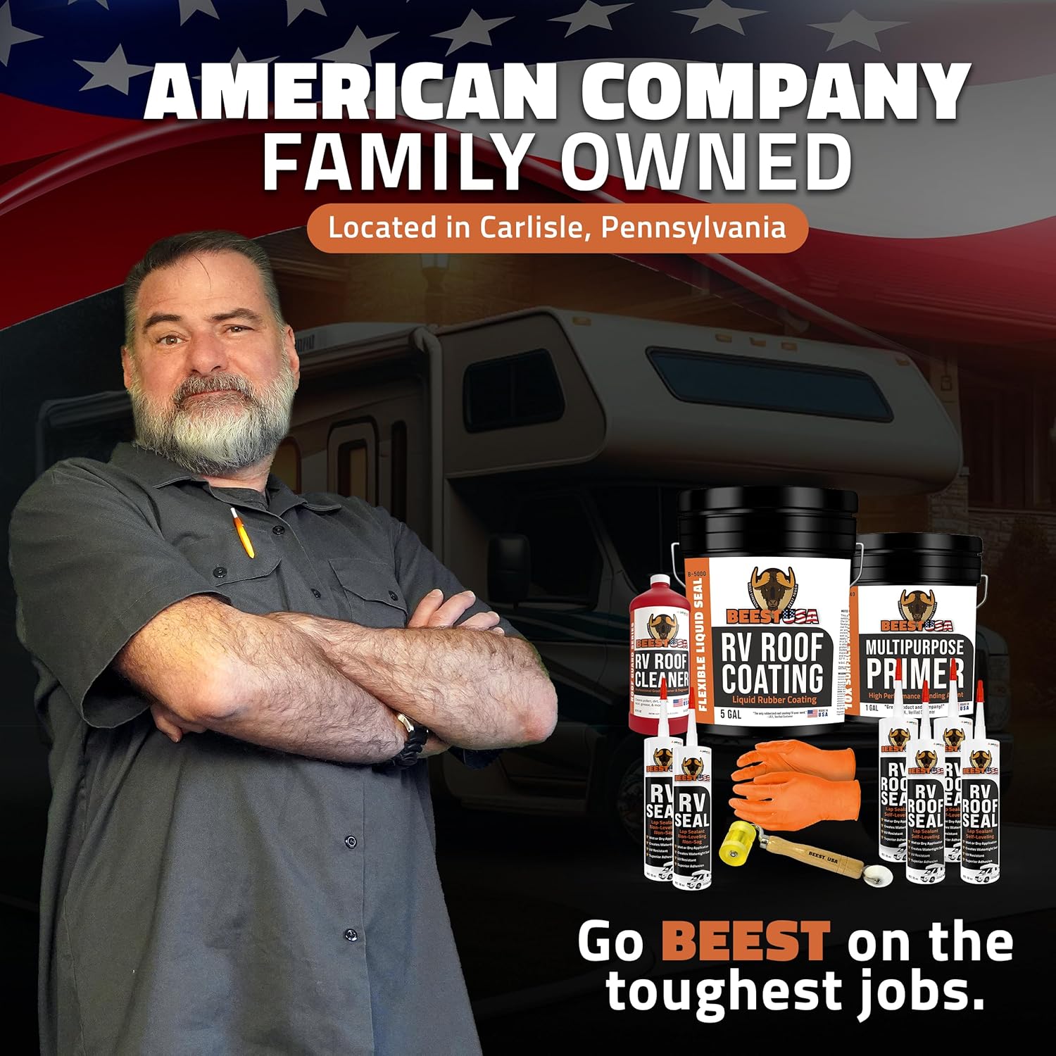 BEEST RV Ultimate Roof Repair Kit